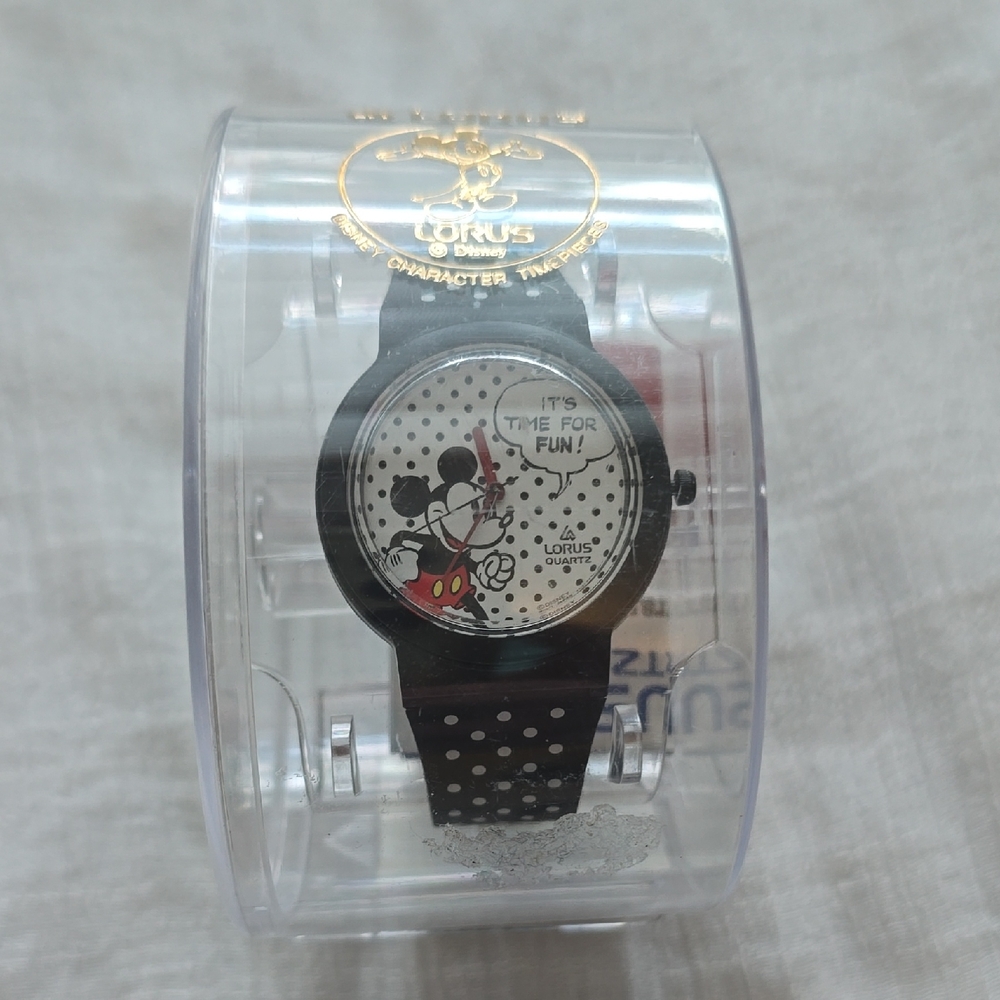 Black Disney Women's Watch